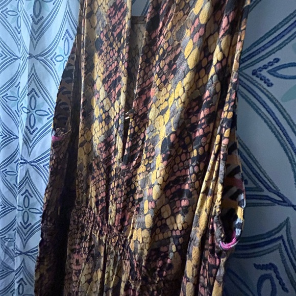 Anthropologie BLA^NK London Colorful Patterned Women's Jumpsuit Sleeveless LONG - Picture 10 of 14